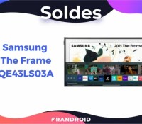 Samsung The Frame QE43LS03A Soldes Hivers 2022
