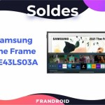 Samsung The Frame : plus de 450 € en moins pour ce TV QLED de 43 pouces