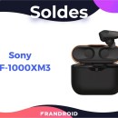 Sony WF-1000XM3 : les célèbres écouteurs sans fil à réduction de bruit sont soldés