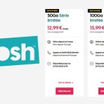 Il y a du nouveau chez Sosh avec deux forfaits 50 et 100 Go à petit prix