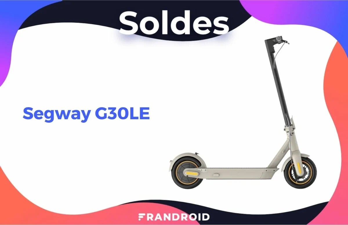 Trottinette Électrique Segway G30LE — Soldes d&rsquo;hiver 2022
