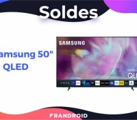 TV Samsung 50 QLED QE50Q68A — Soldes d’hiver 2022 Frandroid