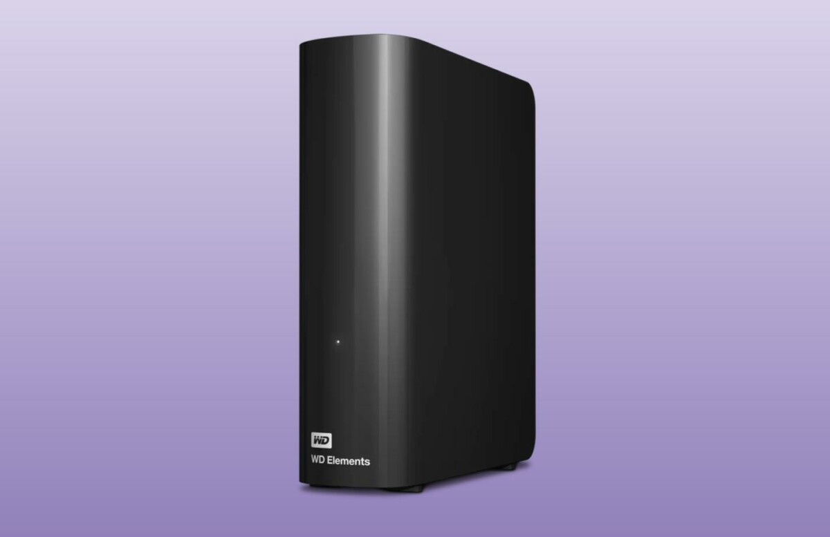 WD Elements 16 To fond violet