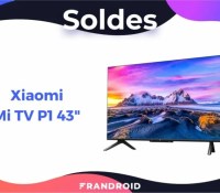 xiaomi mi tv P1 43 pouces soldes hiver 2022