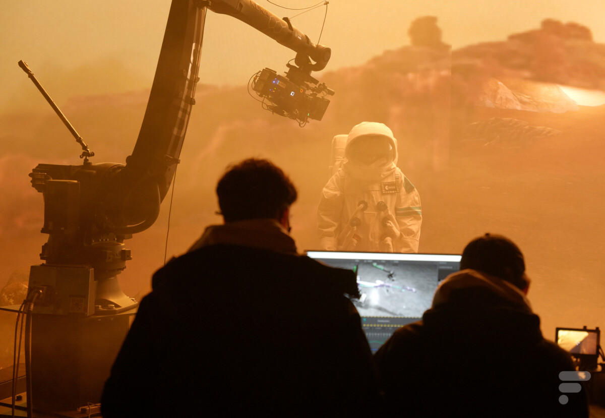Tournage Duck Factory ESA