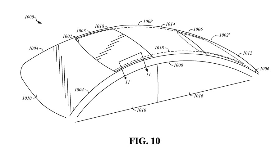 Apple car toit ouvrant rails