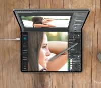 Un design imaginaire de MacBook à écran pliable // Source : Astropad