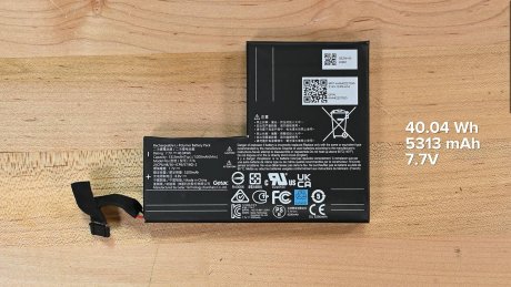 La batterie du Steam Deck. // Source : iFixit