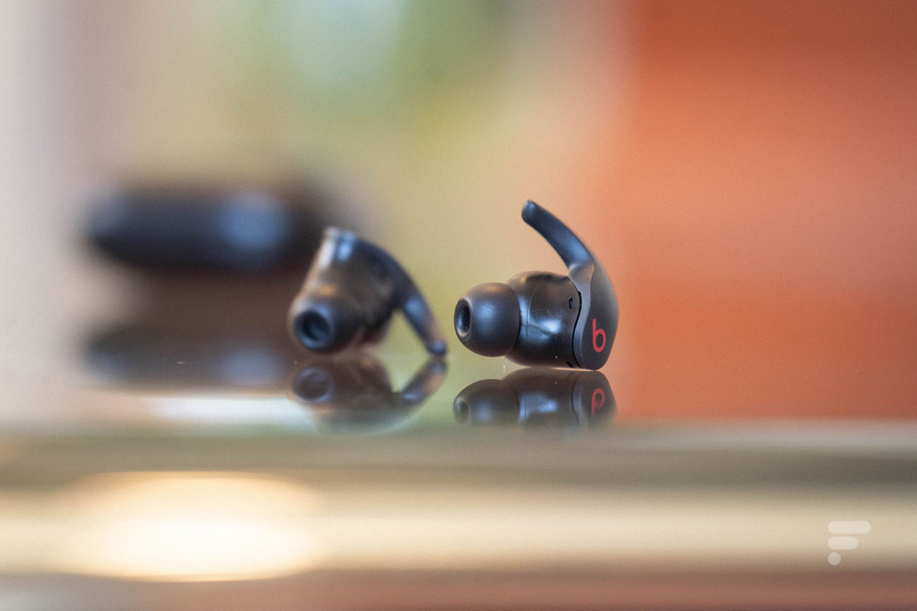Les ailettes des Beats Fit Pro
