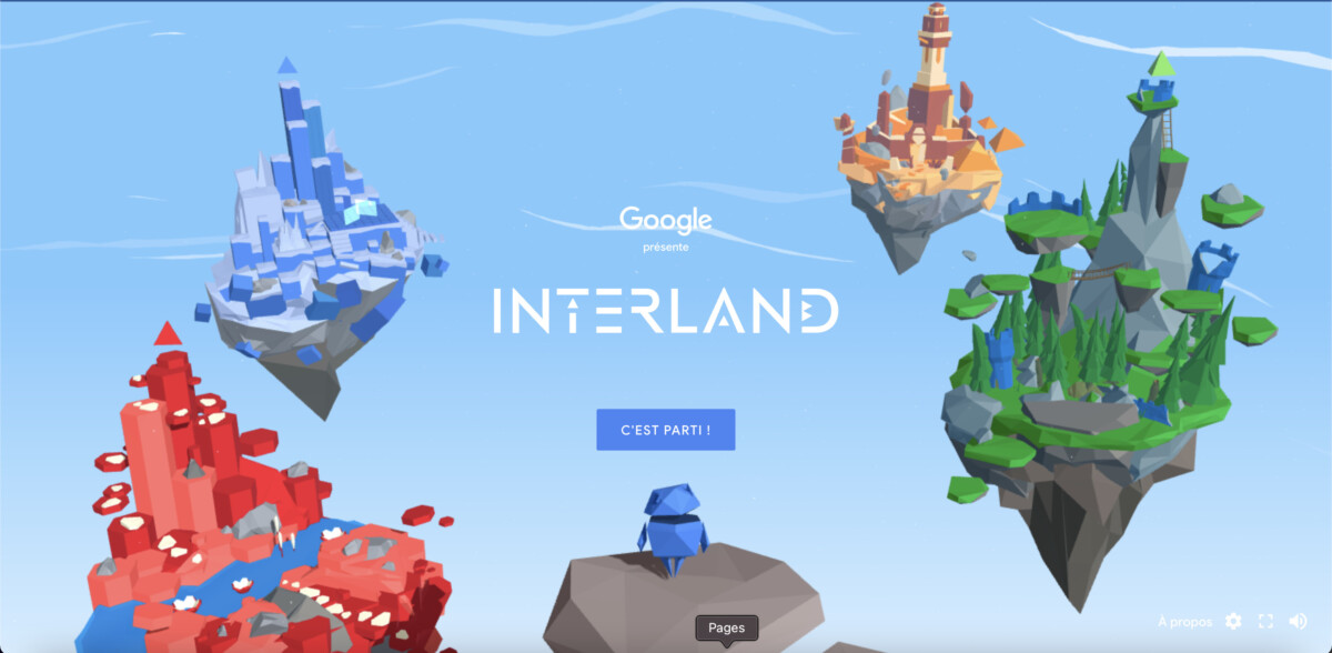 Interland mini site internet sécurité outils numériques google