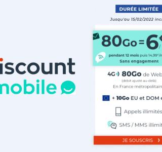 Ce forfait mobile 80 Go à 6,99 €/mois est le plus intéressant du moment