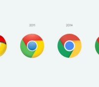 L'évolution de l'icône de Chrome // Source : Google