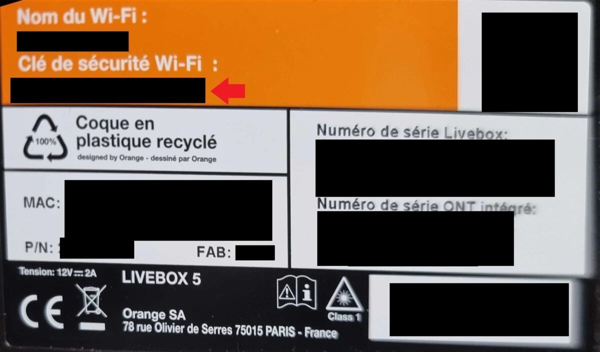 clé wifi livebox