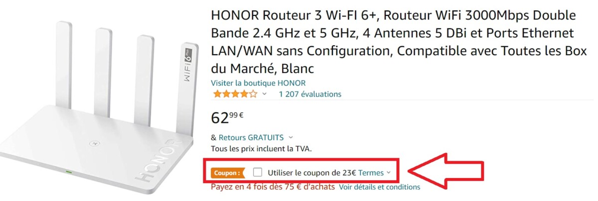 coupon honor router 3