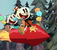 The Cuphead Show! (L to R) Frank Todaro as Mugman and Tru Valentino as Cuphead in The Cuphead Show! Cr. COURTESY OF NETFLIX © 2022