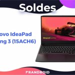 Lenovo IdeaPad Gaming 3 (15ACH6) — Soldes d’hiver 2022