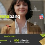 Monabanq rembourse votre compte pendant un an et ajoute 80€ de prime