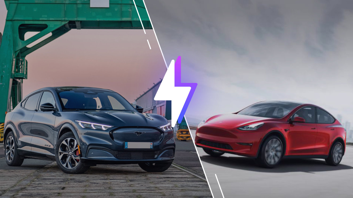 mustang mach e vs tesla model y