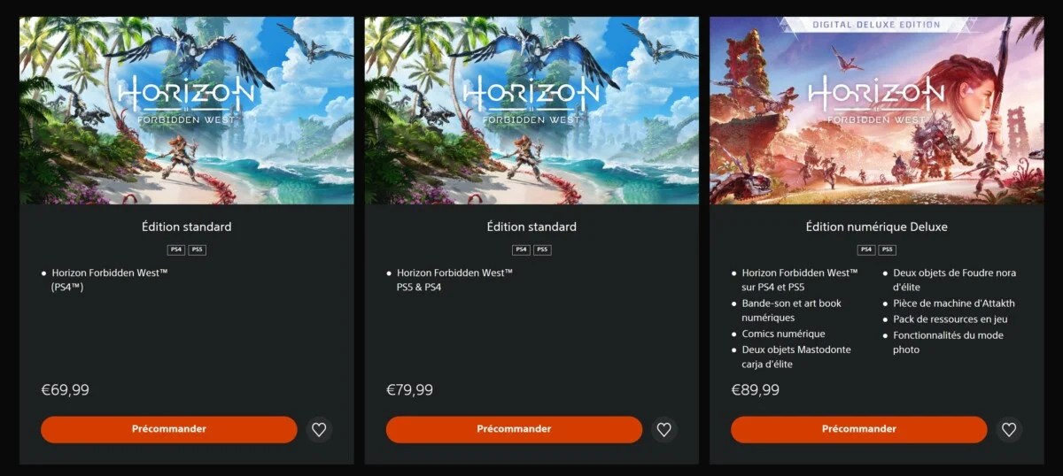 PlayStation Store Horizon