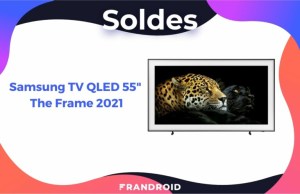 SAMSUNG – TV QLED 55 The Frame 2021 — Soldes d’hiver 2022