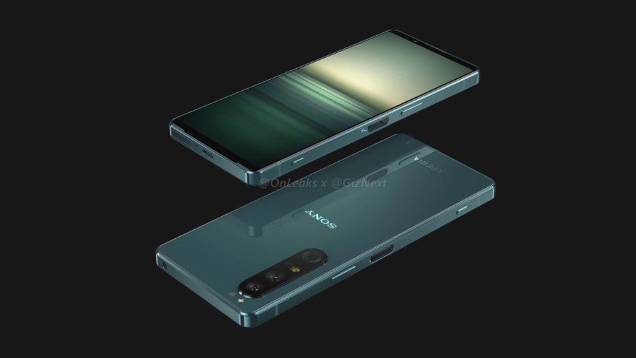 Rendu du Sony Xperia 1 IV