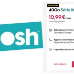 Sosh nous fait plaisir avec un nouveau forfait mobile 40 Go pas cher