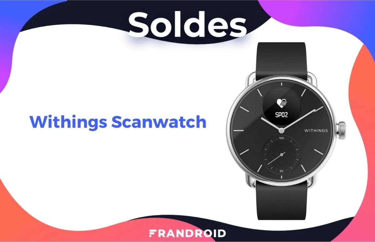 Withings Scanwatch — Soldes d&rsquo;hiver 2022