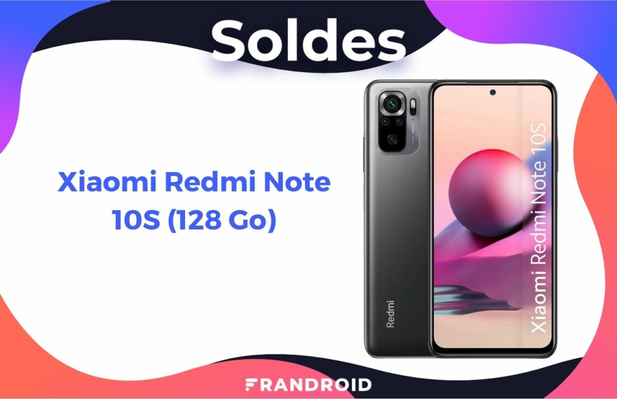 Xiaomi Redmi Note 10S (128 Go)— Soldes d&rsquo;hiver 2022