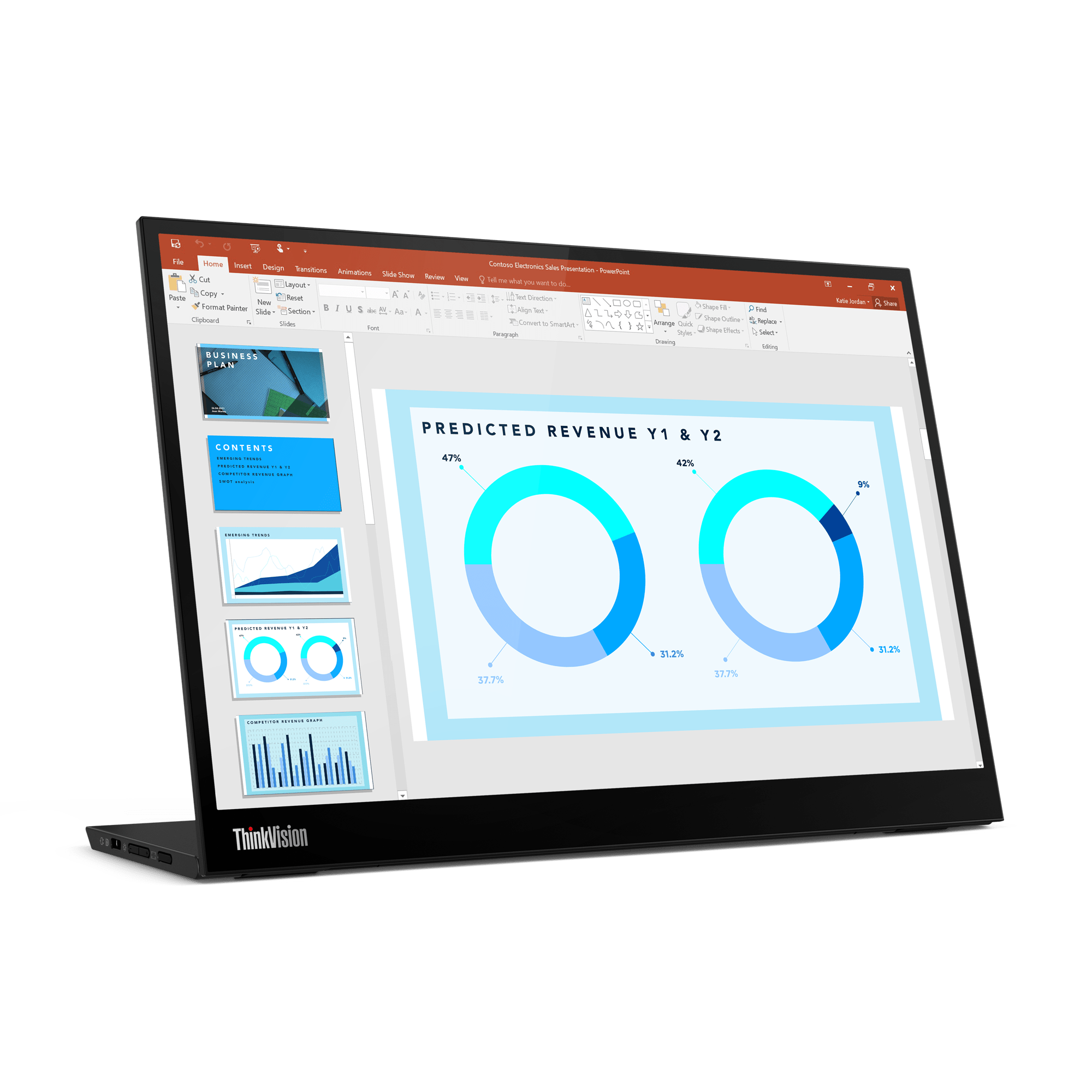 06_ThinkVision_M14d_Hero_Front_Facing_Left