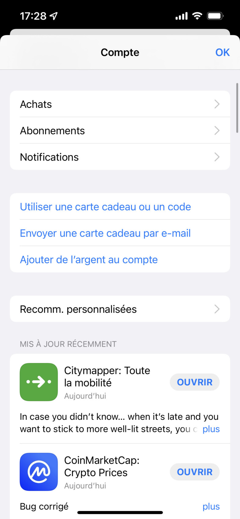 Comment résilier un abonnement via l&rsquo;App Store