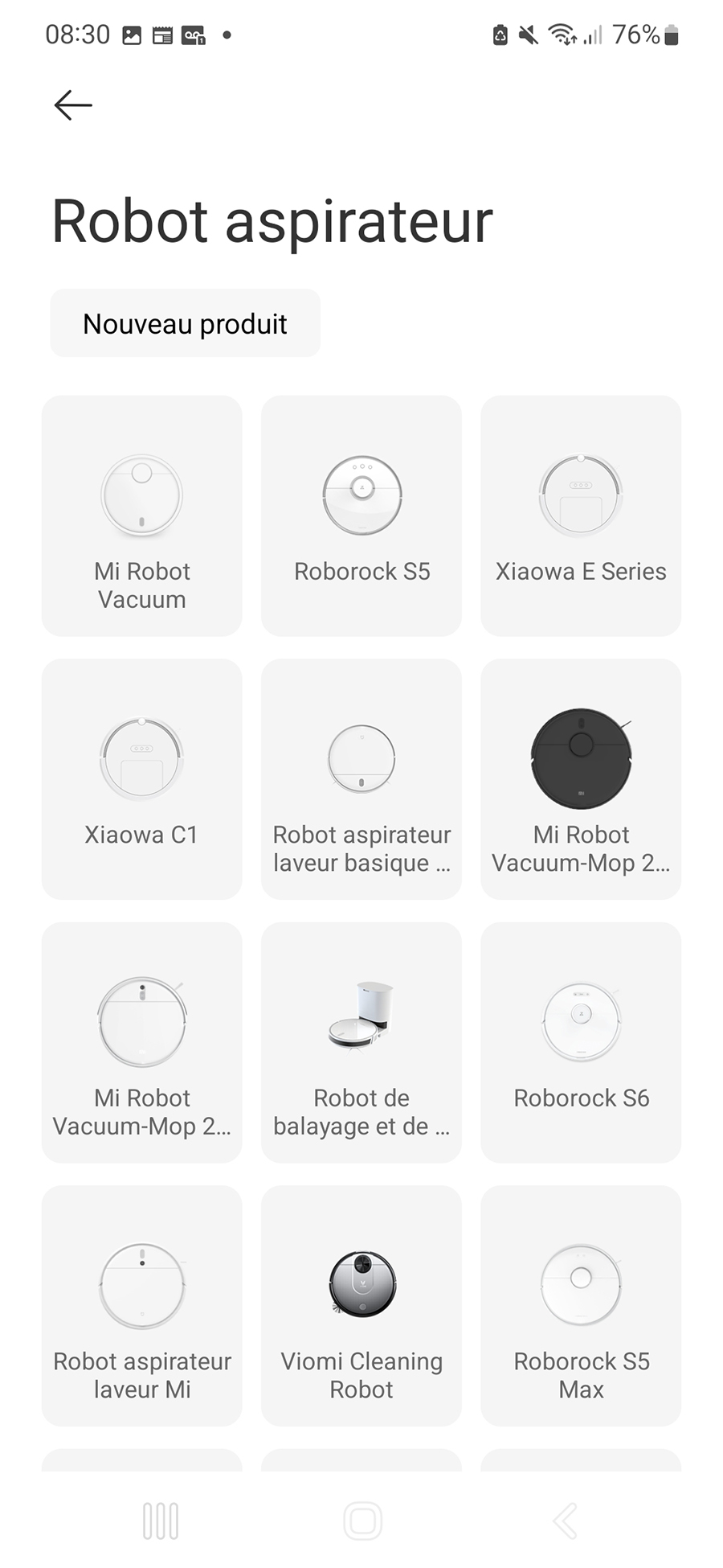 L’occasion de redécouvrir que Xiaomi propose de nombreux robots aspirateurs sous des marques multiples // Source : Yazid Amer - Frandroid