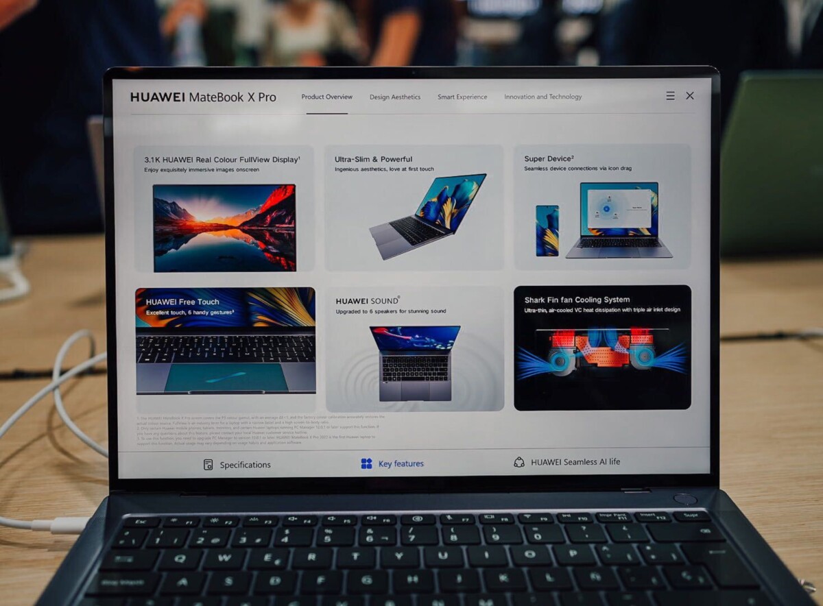 Huawei MateBook X Pro 2022 – CMM 2022 – Frandroid – Imagen de iOS (6)