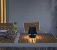 La lampe enceinte Bluetooth Vappeby va illuminer vos soirées en musique // Source : IKEA