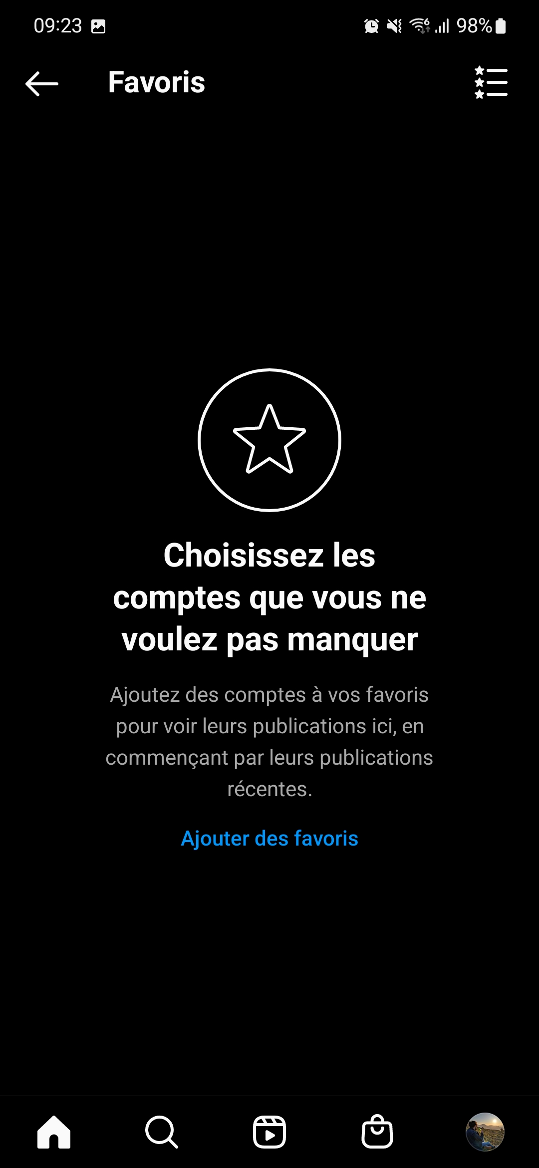 Instagram flux chronologique (1)