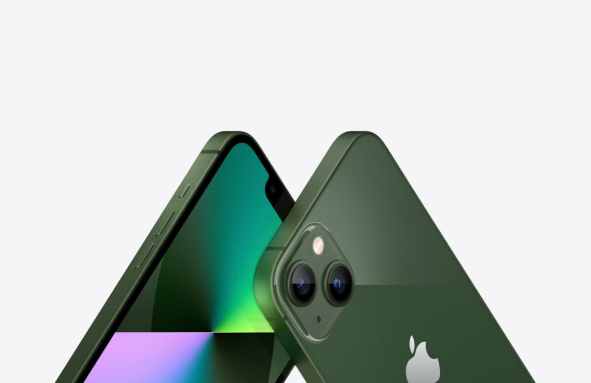 iPhone 13 vert