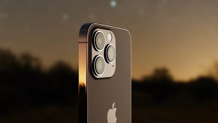 Rendu 3D de l'iPhone 14 Pro par Let's Go Digital et Technizo Concept. // Source : Let's go digital / Technizo Concept