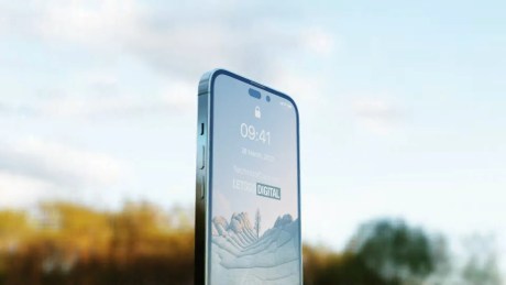 Rendu 3D de l'iPhone 14 Pro par Let's Go Digital et Technizo Concept. // Source : Let's go digital / Technizo Concept