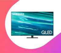 Le TV QLED Samsung QE65Q80A.