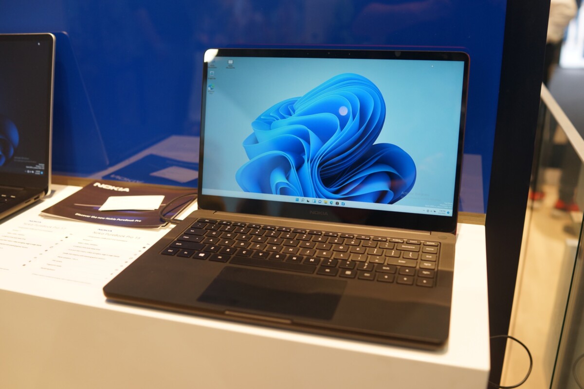 Nokia PureBook Pro – MWC 2022 – Frandroid – DSC01645