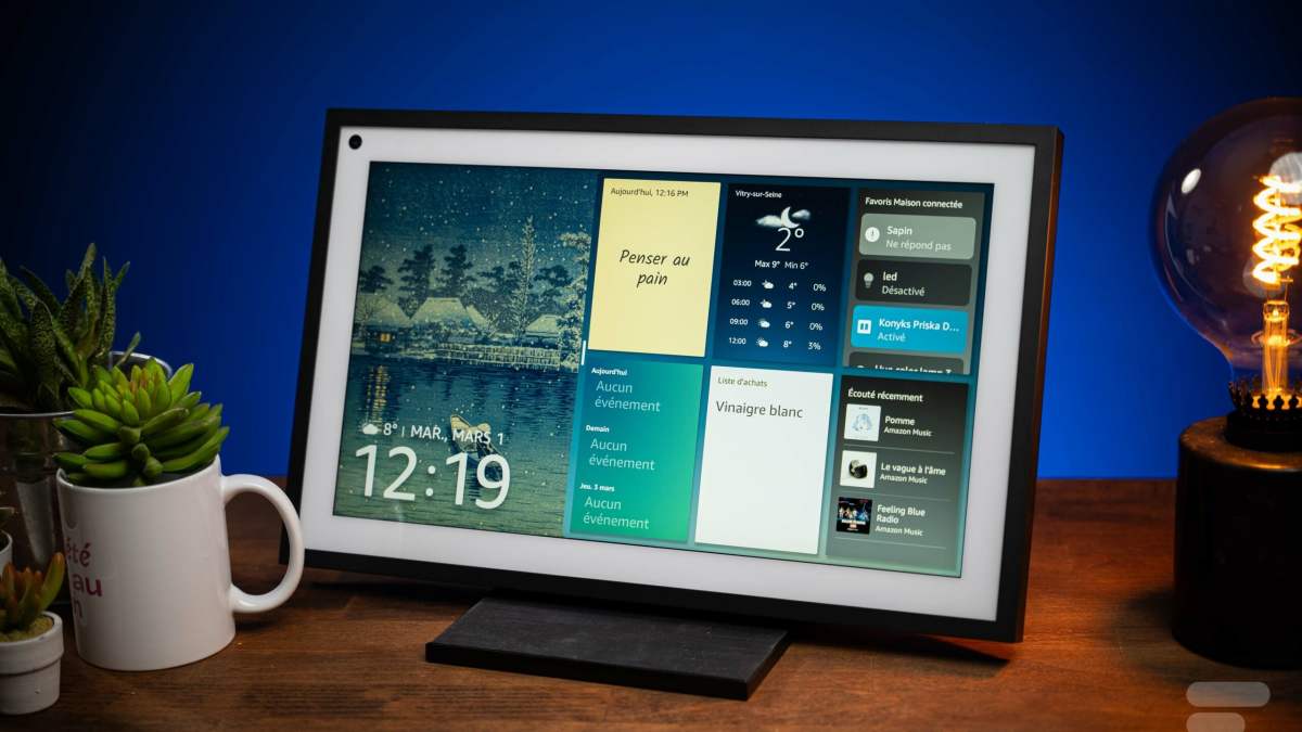 L’Echo Show 15 d’Amazon, un grand écran pour centraliser la vie du foyer