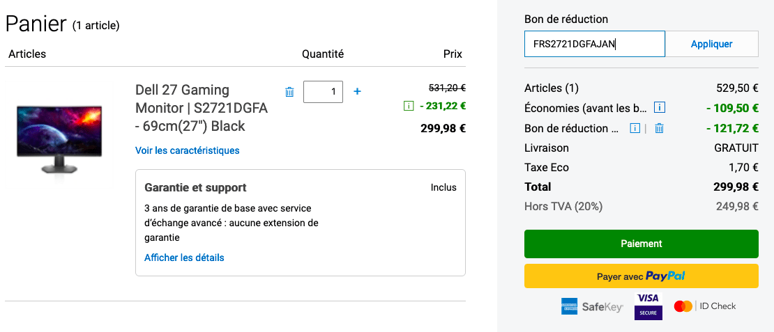 Dell S2721DGFA