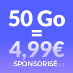 À 4,99 €/mois, ce forfait mobile 50 Go prouve que vous payez votre forfait trop cher À 4,99 €/mois, ce forfait mobile 50 Go prouve que vous payez votre forfait trop cher