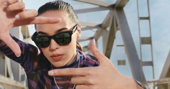 Les lunettes Ray-Ban Stories // Source : Meta x Ray-Ban