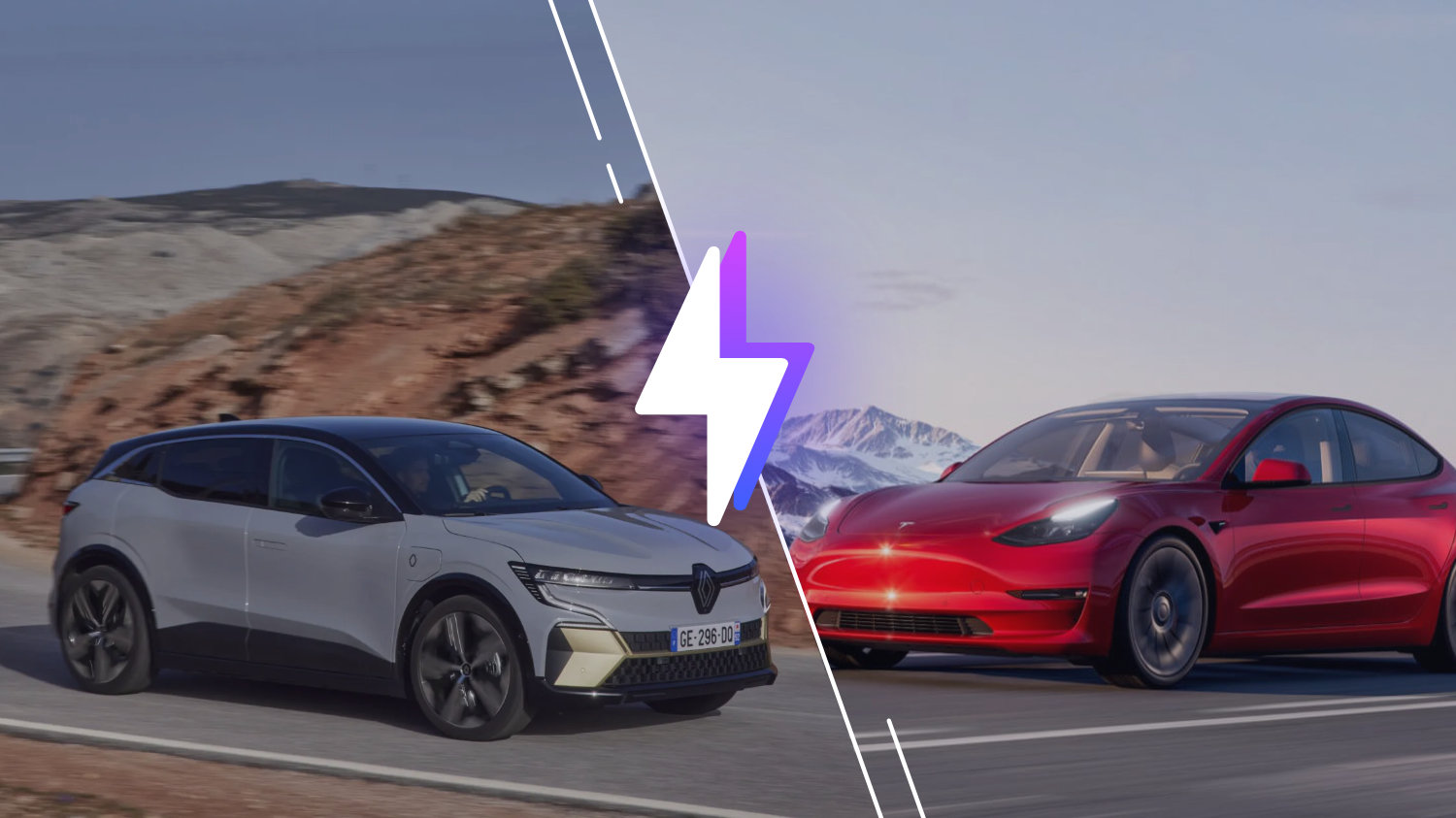 renaut megane e-tech vs tesla model 3