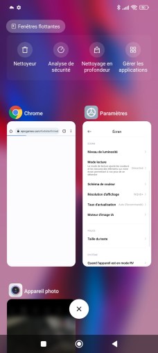 Le gestionnaire de tâches dans MIUI 13