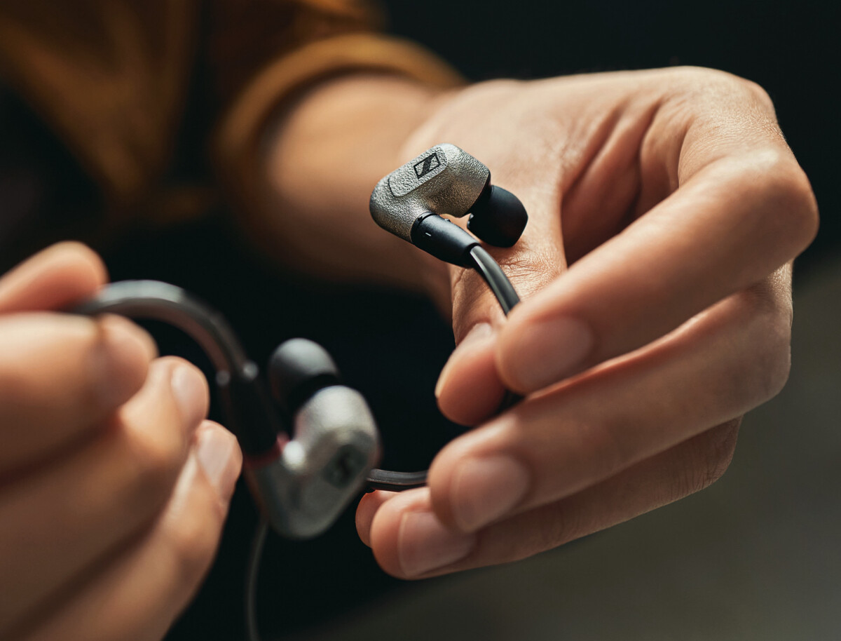 sennheiser iE600 coque gros plan