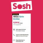 Sosh repart à l’offensive avec un forfait mobile 40 Go à moins de 10€/mois