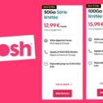 Sosh revient dans la course aux forfaits pas chers : 50 et 100 Go à partir de 12,99€/mois Sosh revient dans la course aux forfaits pas chers : 50 et 100 Go à partir de 12,99€/mois