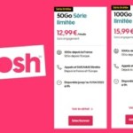 Sosh revient dans la course aux forfaits pas chers : 50 et 100 Go à partir de 12,99€/mois