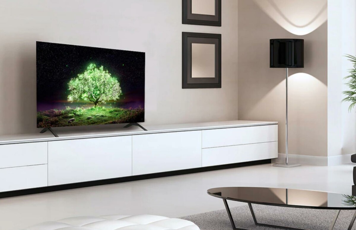 Le téléviseur LG OLED 4K 55 pouces de la gamme A1 est 500 € moins cher (-38%)